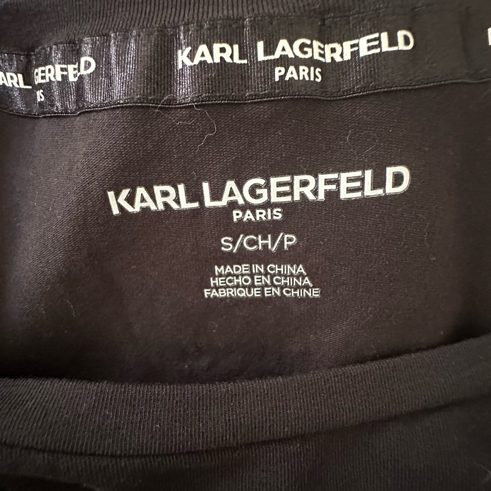Karl Lagerfeld Paris T Shirt Size Small - Picture 4 of 4